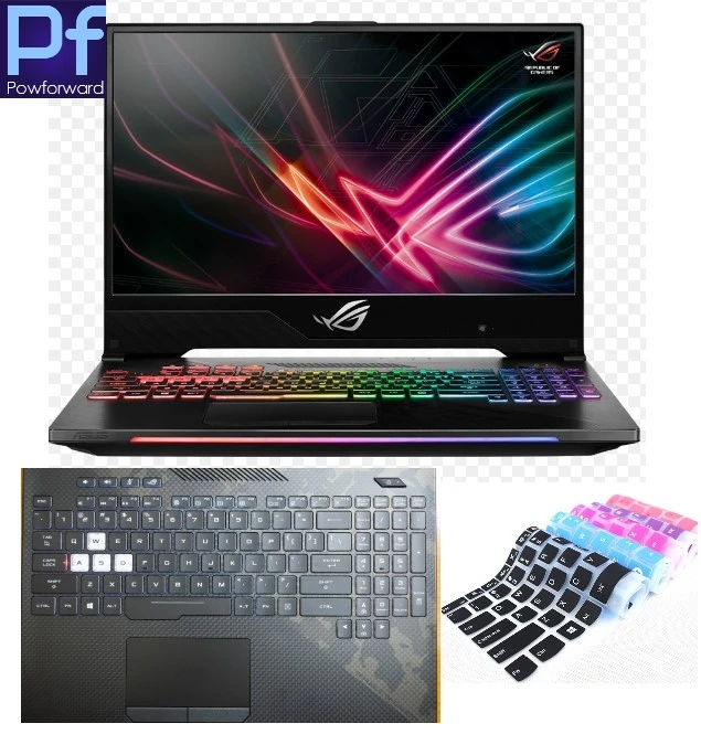 For ASUS ROG STRIX HERO II GL504G  GL504GM GL504GS 15.6'' silicone laptop keyboard cover protector skin
