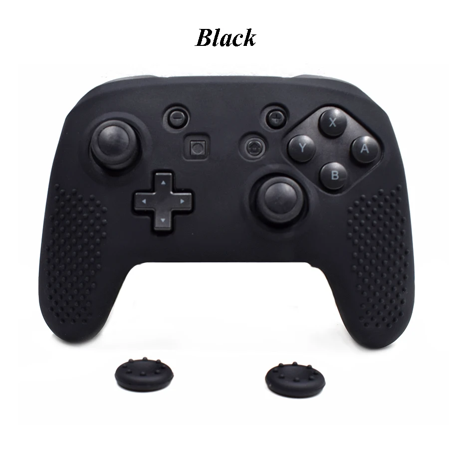 Аксессуары для Nintendo Switch Pro нескользящий Силиконовый Резиновый чехол с шипами