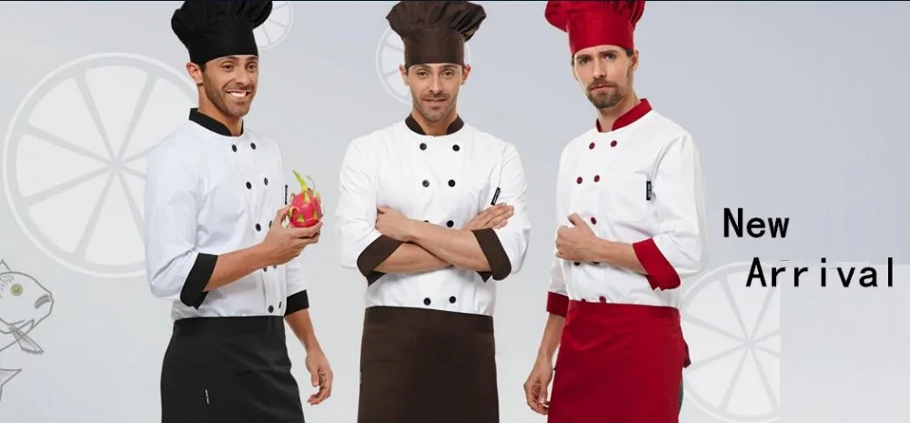 Кук костюм летние с коротким рукавом куртка повара удобные дышащие ткани унисекс Повседневная обувь форма
