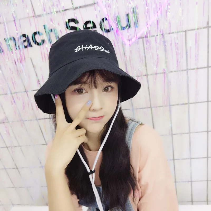 2019 милая мягкая уличная шляпа с вышитыми буквами сестер рыбацкая для мужчин и