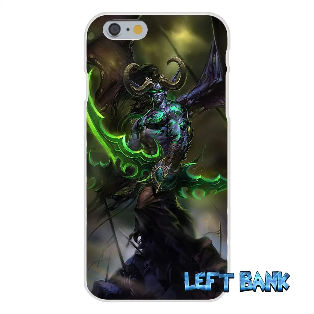 Мягкий силиконовый прозрачный чехол из ТПУ для iPhone 4 4S 5 5S 5C SE 6 6S 7 Plus Wows World Of Warcrafts