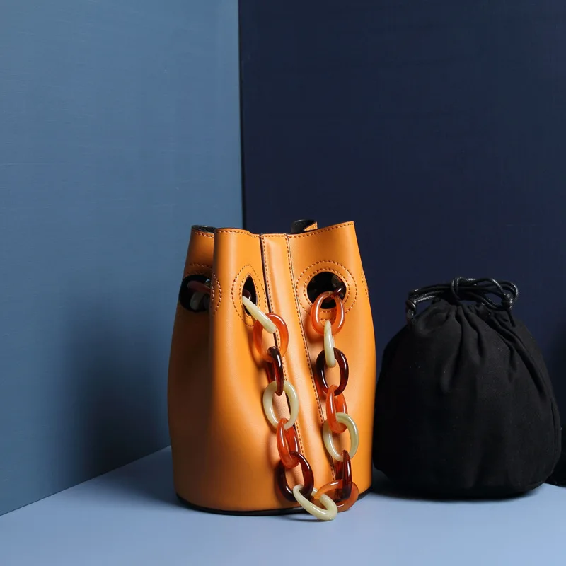 Женская сумка-ведро Witfox из смолы с цепочкой | Багаж и сумки