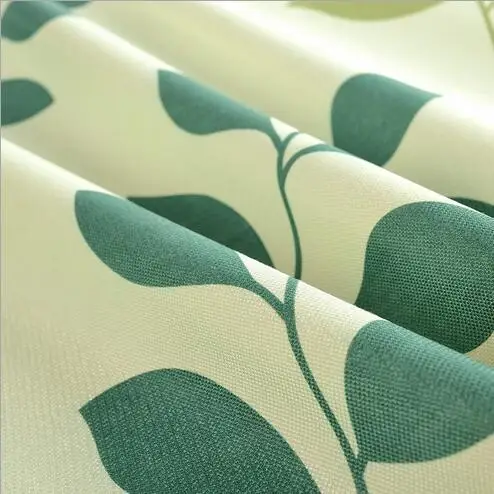 Высокое качество пастырской Цветочные фото занавеска с набивным рисунком в