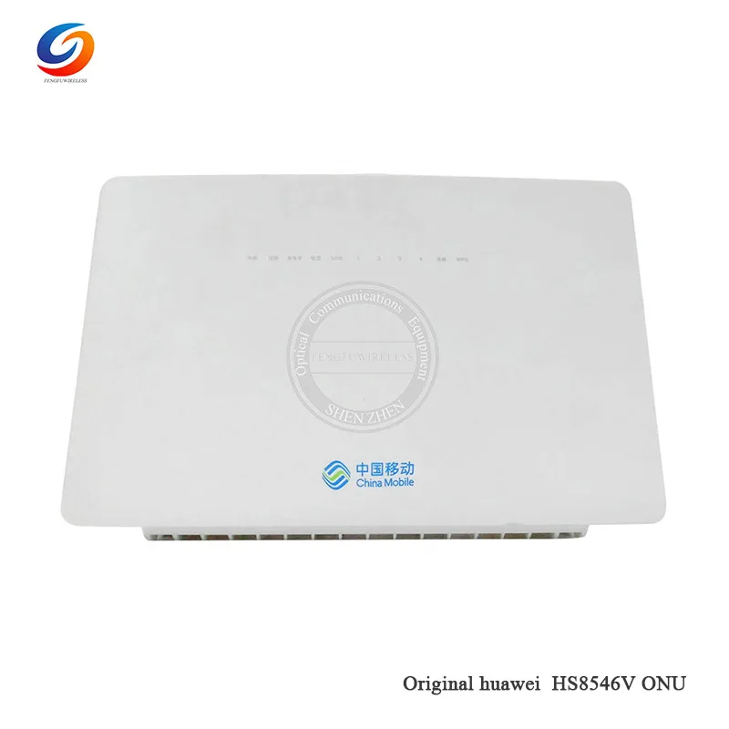 Бесплатная доставка оригинальный телефон Hua wei HS8546V 4GE + 1TEL 2USB Wi Fi 1 GPON ONU с