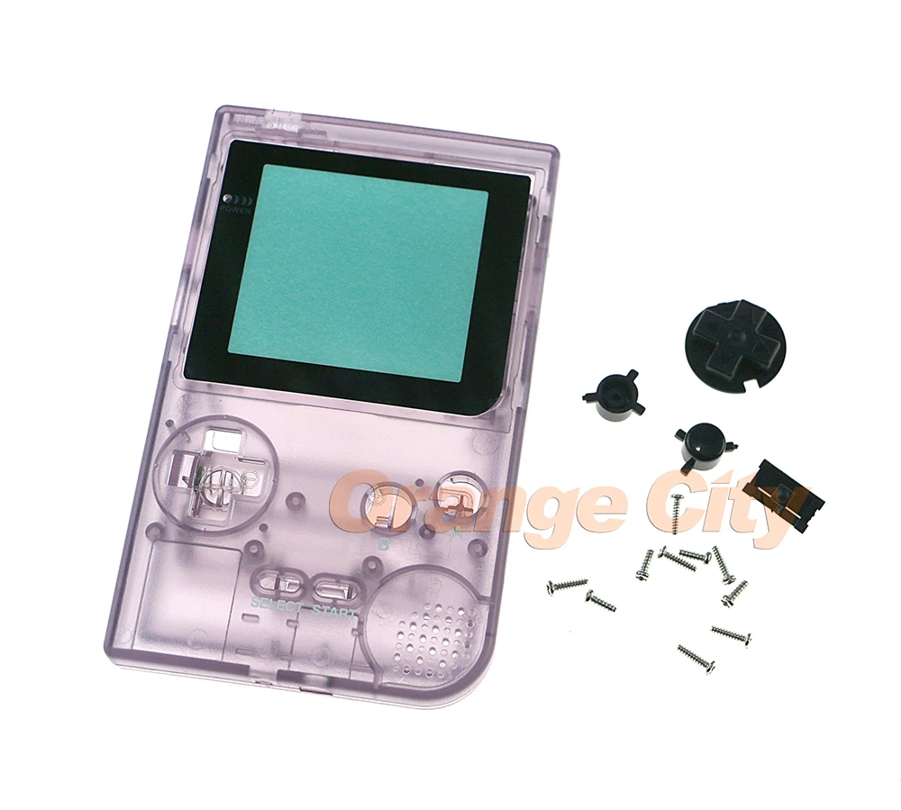 ChengChengDianWan чехол накладка с кнопками и наклейкой для Gameboy Pocket GBP накладка|case cover|case