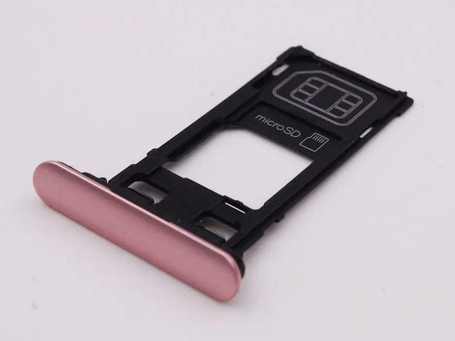 SIM и Micro SD лоток для карты памяти С Пылезащитным колпачком Sony Xperia XZ F8331