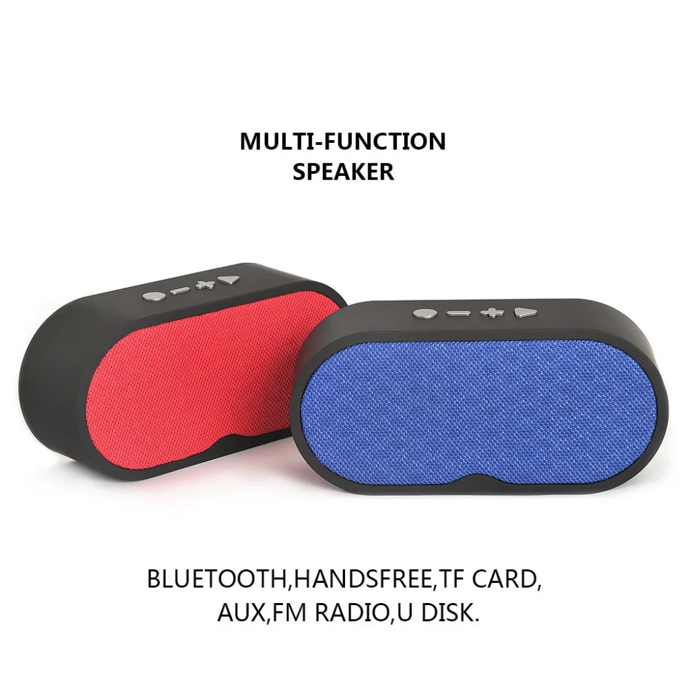 Новинка 2019 Беспроводная bluetooth колонка радио U Disk|Портативные колонки| |