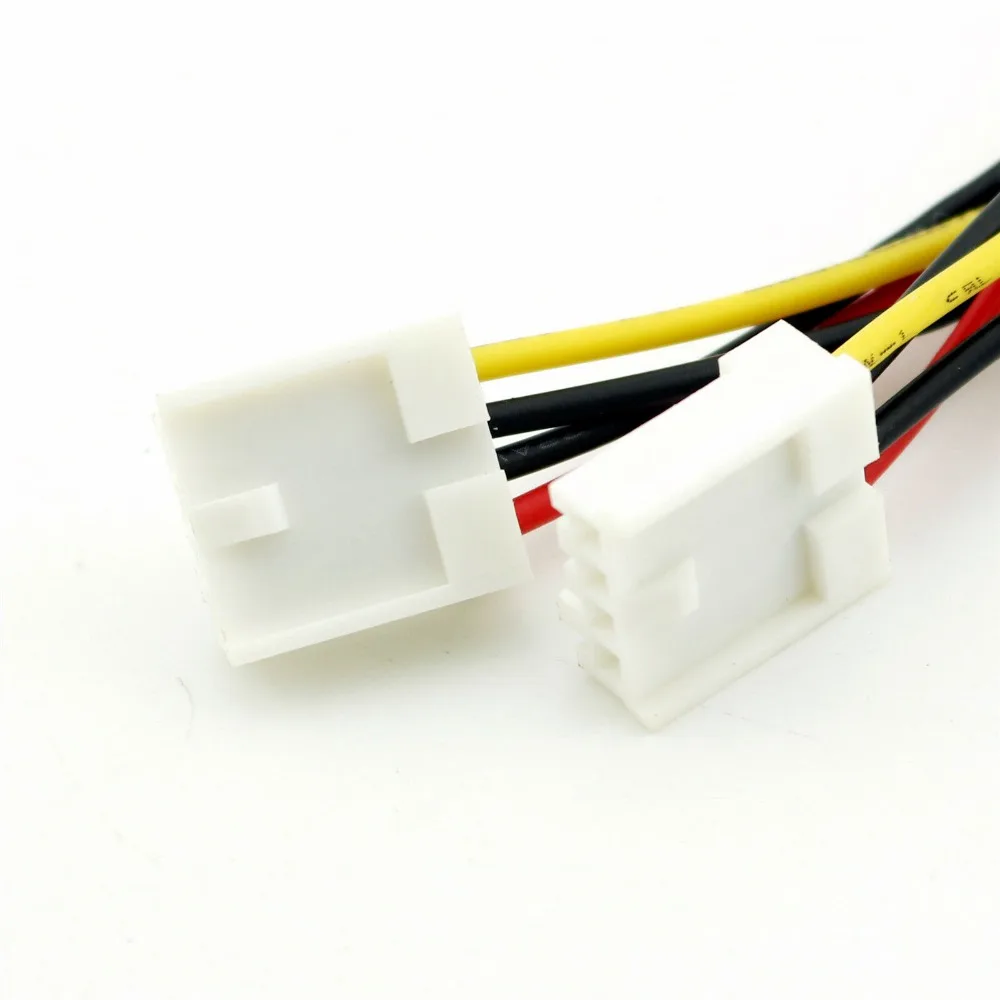 5 шт. 4 контактный разъем адаптер Molex для двух контактных гибких ПК адаптера Y