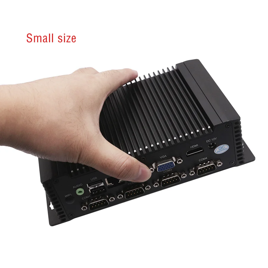 FASTDISK Industrial Business implant advertising style Mini PC Computer with 6 com support msata 2.5inch ssd hdd | Компьютеры и офис
