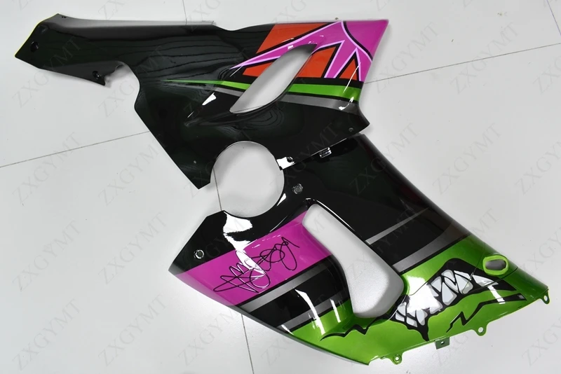 Motorcycle Fairing 636 ZX-6r 2005 - 2006 Green Black Shark for Kawasaki ZX6r 06 Bodywork Ninja | Автомобили и мотоциклы
