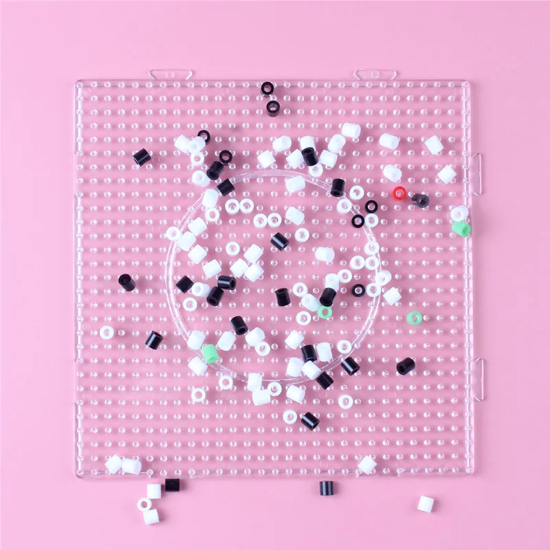 2 6 мм/5 мм Hama шарики квадратные наклейки 3D головоломки шаблон для Perler