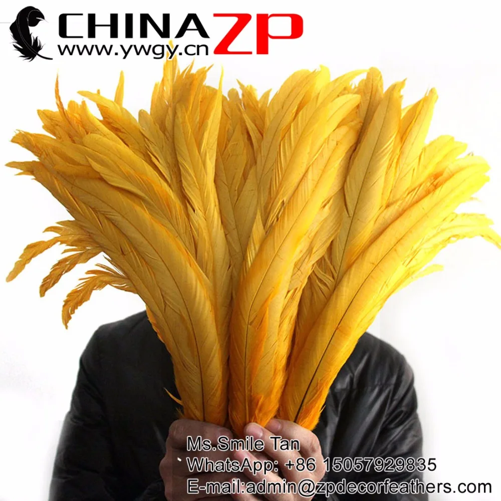 Стиль пера CHINAZP 35 ~ 40 см (14 16 дюймов) фотожелтая фотография для карнавала