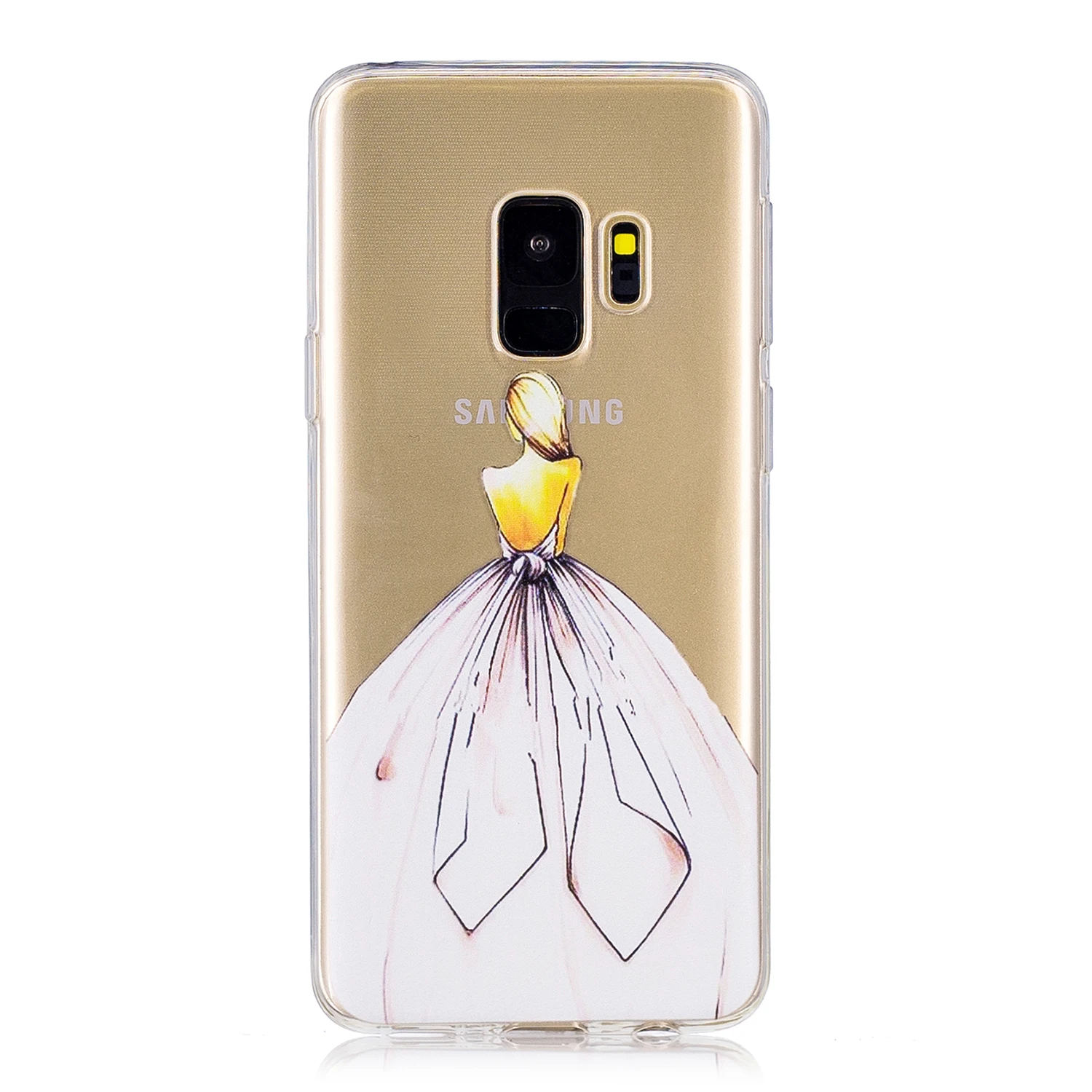 Pandas чехлы с животными S9 для samsung Galaxy s 9 Мягкий силиконовый чехол из ТПУ телефона s9
