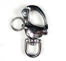 

Free Shipping Wholesales 16X87MM Casting AISI 316 Stainless Steel Eye Swivel Snap Shackle