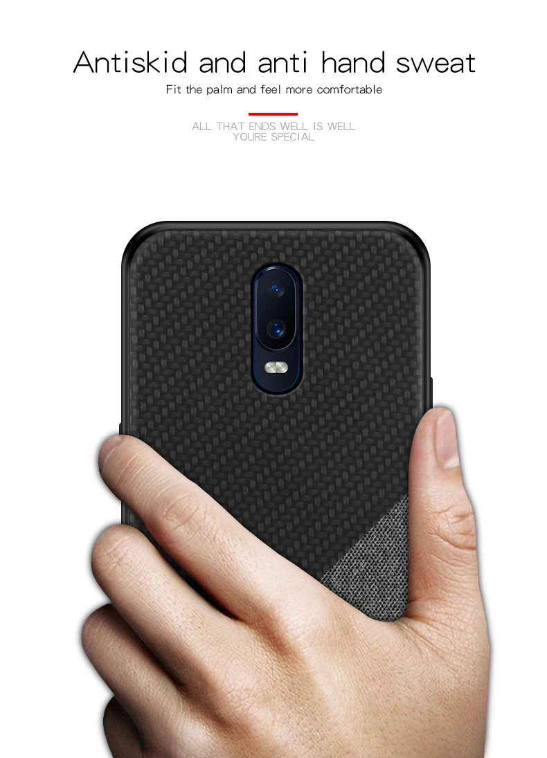 Защитный чехол MOFI OnePlus 6 T из искусственной кожи силиконовый роскошный для