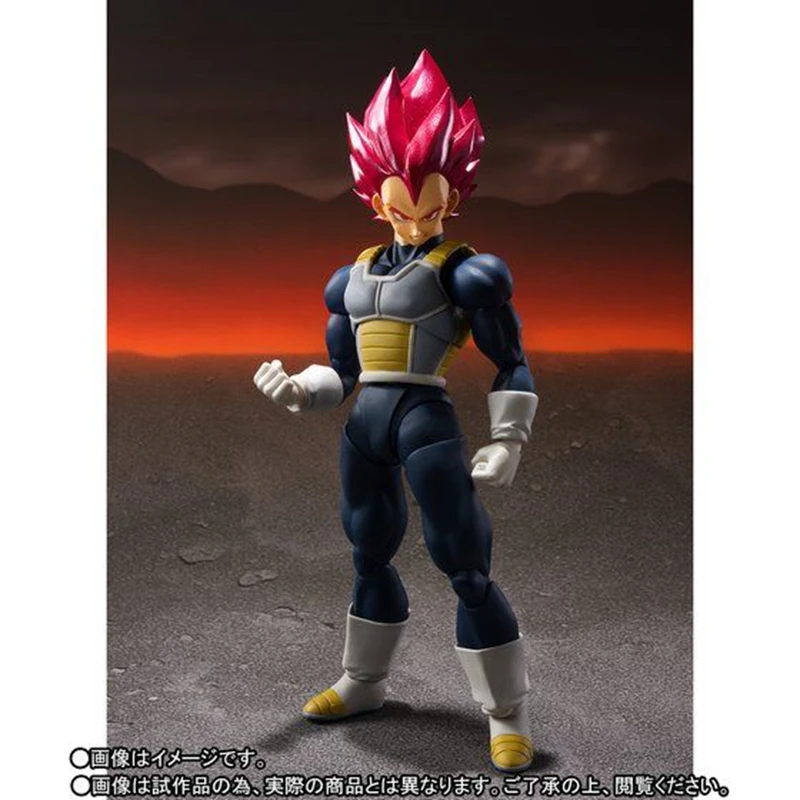WSTXBD Bandai Супер Saiyan Бог SSGSS Вегета ПВХ Рисунок Brinquedos куклы игрушки Фигурки