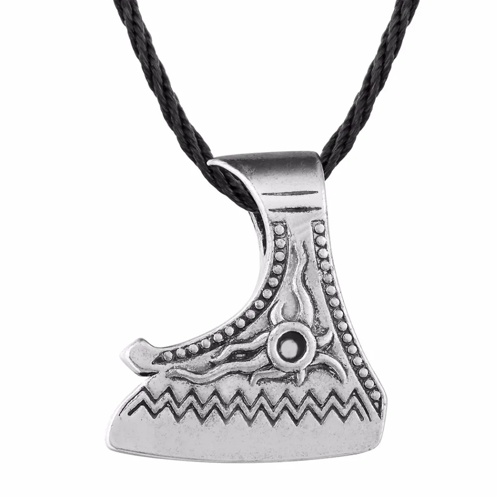

Nostalgia Slavic Pendant Perun Axe Necklace Viking Axes Son Of The Sun Amulet Pagan Talisman Jewelry