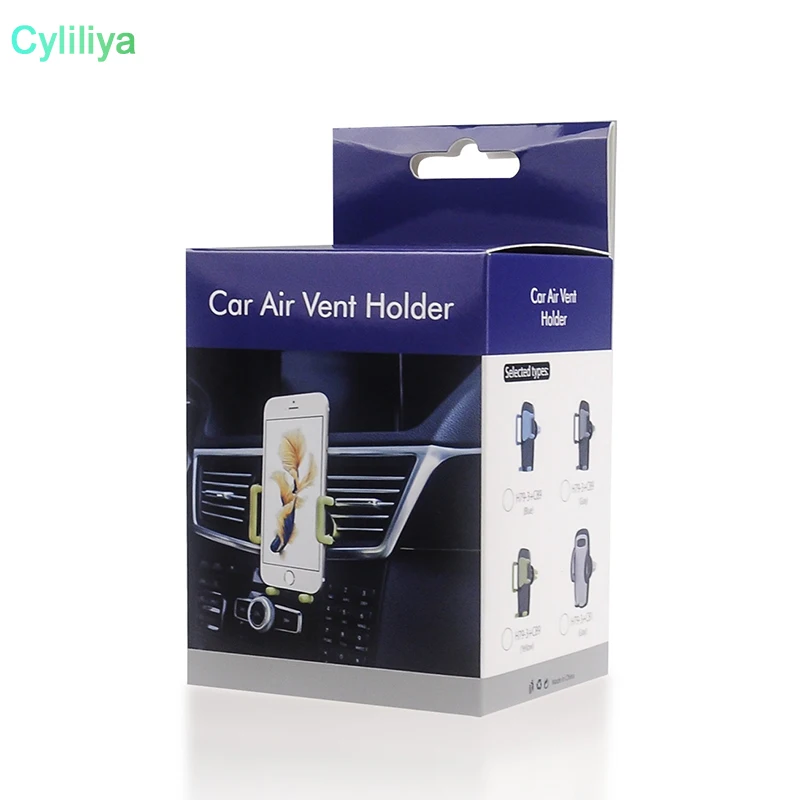 Держатель для телефона с креплением на вентиляционное отверстие 360 градусов 50 шт.