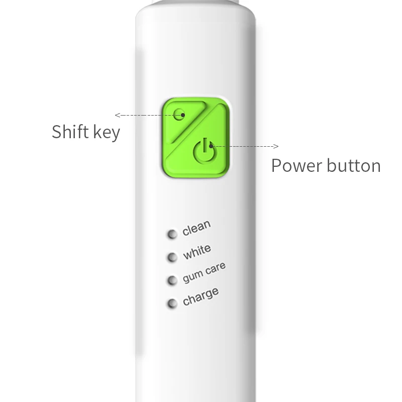 Ультразвуковая электрическая зубная щетка Lansung водонепроницаемая