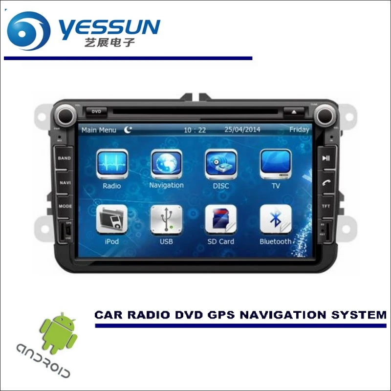 YESSUN Автомобильный мультимедийный навигатор для VW Transporter/Caravelle Multivan Doubleback CD DVD gps плеер навигационное Радио Стерео Android