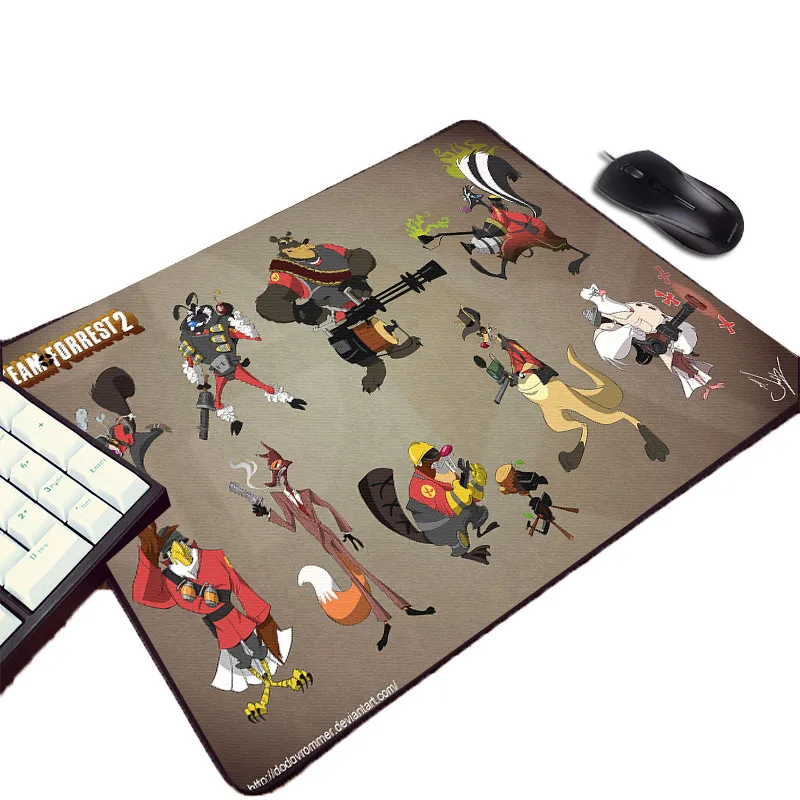 Mairuige So Funny Game Patter Team Fortress 2 Fps Gaming Computer Mouse Pad for Gamer Player Small Rubber Table mousepad Mats - Цвет: 220X180X2MM