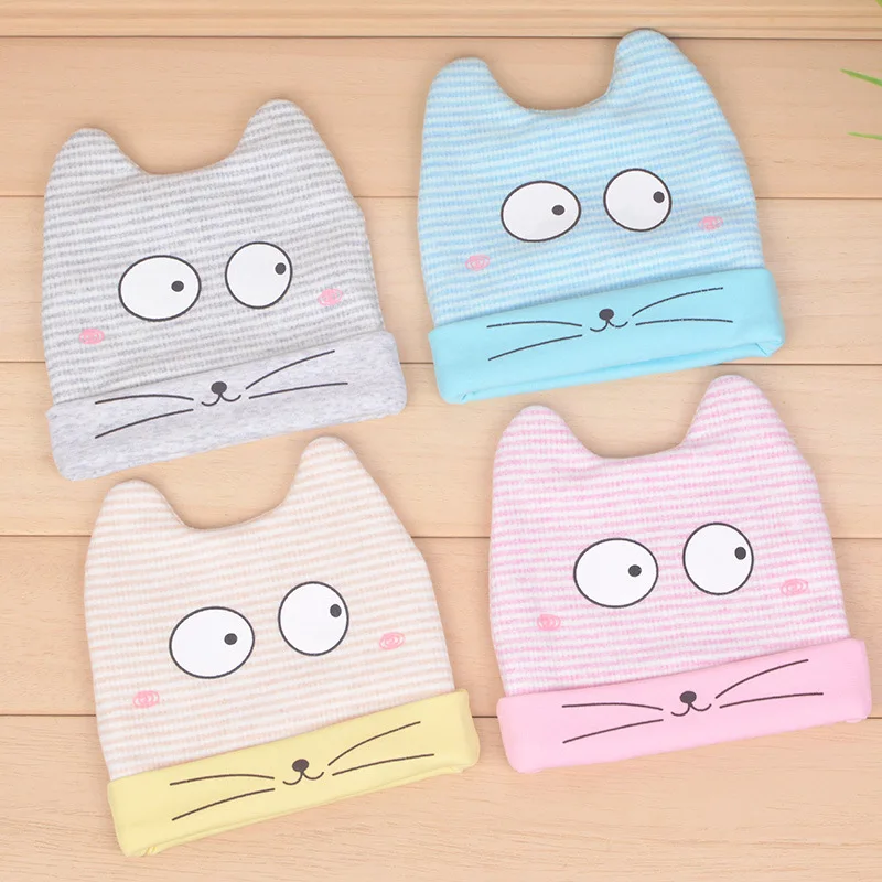 2018 г. Модные Симпатичные детские шляпы Осенняя эластичная трикотажная хлопковая