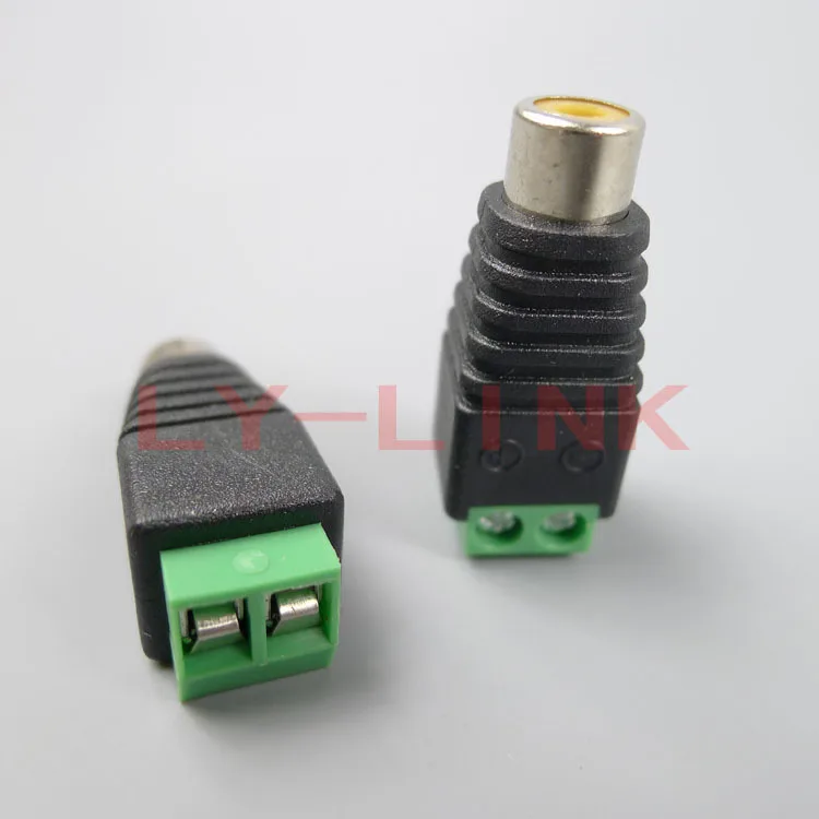 2 шт. RCA штекер с винтовым разъемом|female plug|plug femaleplug rca female |