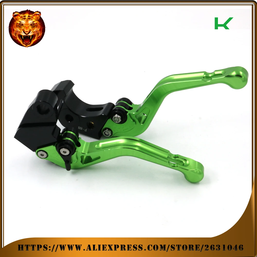 Регулируемые Короткие сцепные рычаги для kawasaki Z750R Z750 R 2011 2012 Бесплатная доставка