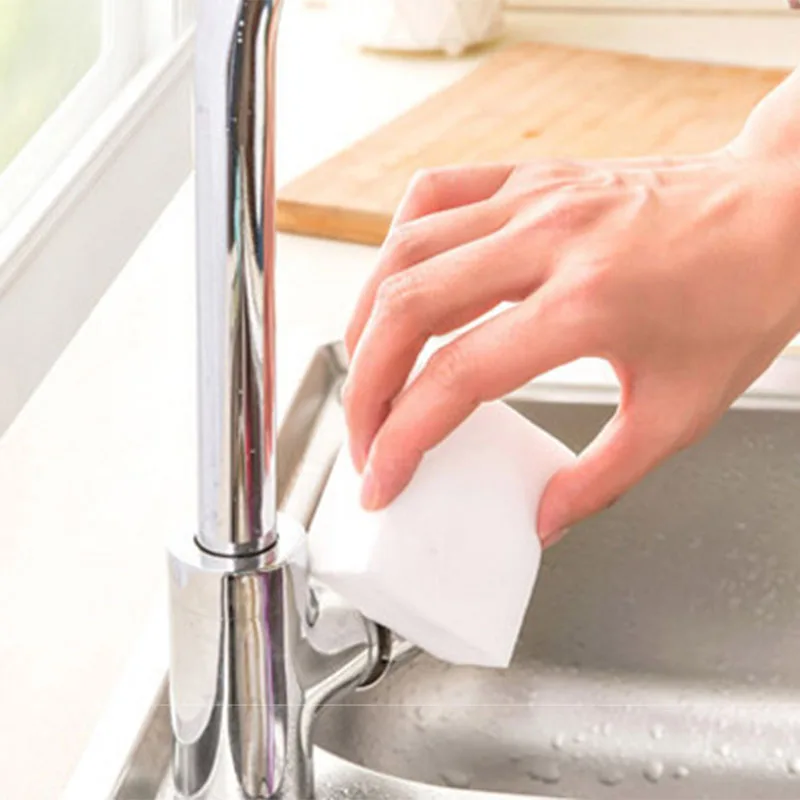 Меламиновая волшебная губка плотная технология сильная дезинфецирующая Очистка