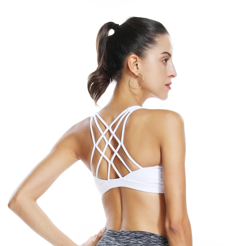 Dragon Fit, женский спортивный бюстгальтер для бега, для спортзала, без проволоки, Вибростойкий, пуш-ап, бюстгальтер для йоги, женское Бесшовное нижнее белье, спортивный топ для фитнеса