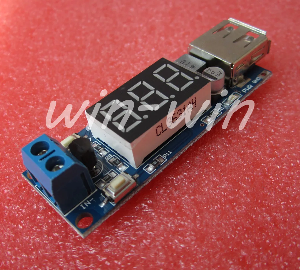 1 шт. DC от 4 5-40 В до 5 2 А USB зарядное устройство стандартный понижающий