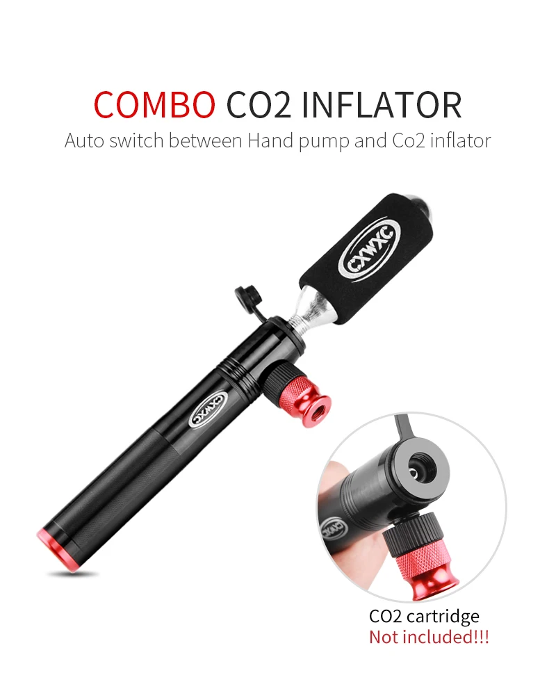 160psi Schrader Presta клапан велосипедный насос дорожный велосипед Co2 комбо мини портативный насос MTB Велоспорт CNC ручной насос воздушный насос