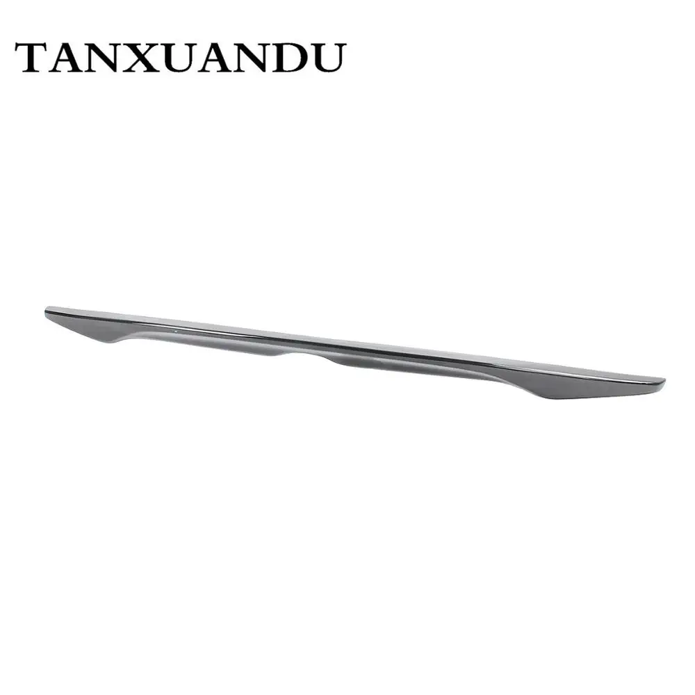 Окрашенный глянцевый черный ABS задний багажник спойлер крыло заводского типа