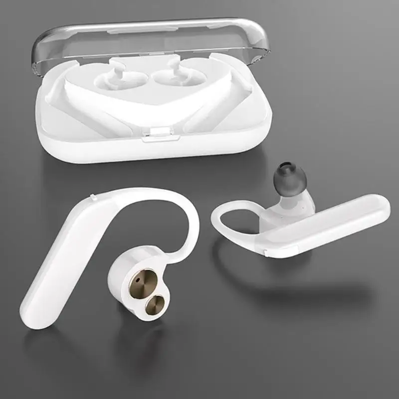 X6 TWS Bluetooth наушники с двойной подвижной катушкой IPX7 водонепроницаемый Заушник с микрофоном Стерео Auricula для xiaomi/Apple/Android Earpods