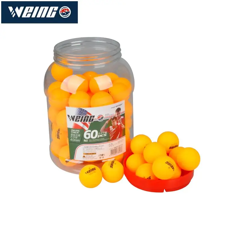 WEING Настольный теннис высокое качество 60pcs40мм тренировочный теннис|Мячи для