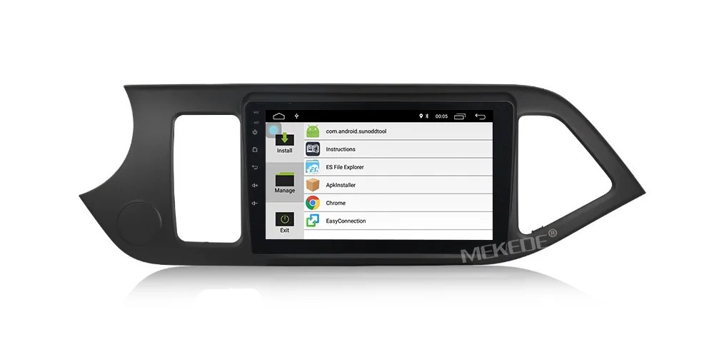 MEKEDE 2Din 4-х ядерный Android 8,1 " Автомобильная магнитола для KIA PICANTO УТРО 2011 2012 2013 gps мультимедийный плеер головное устройство Wi-Fi