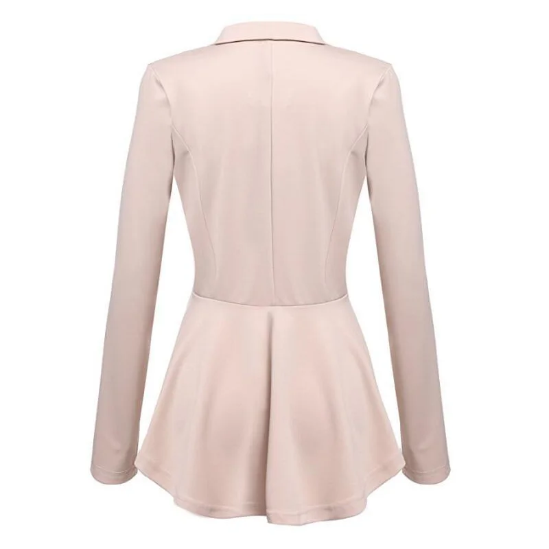 Women Tailored Suit Coat Frock Outwear Lady Formal Clothing Outfit H8 | Женская одежда