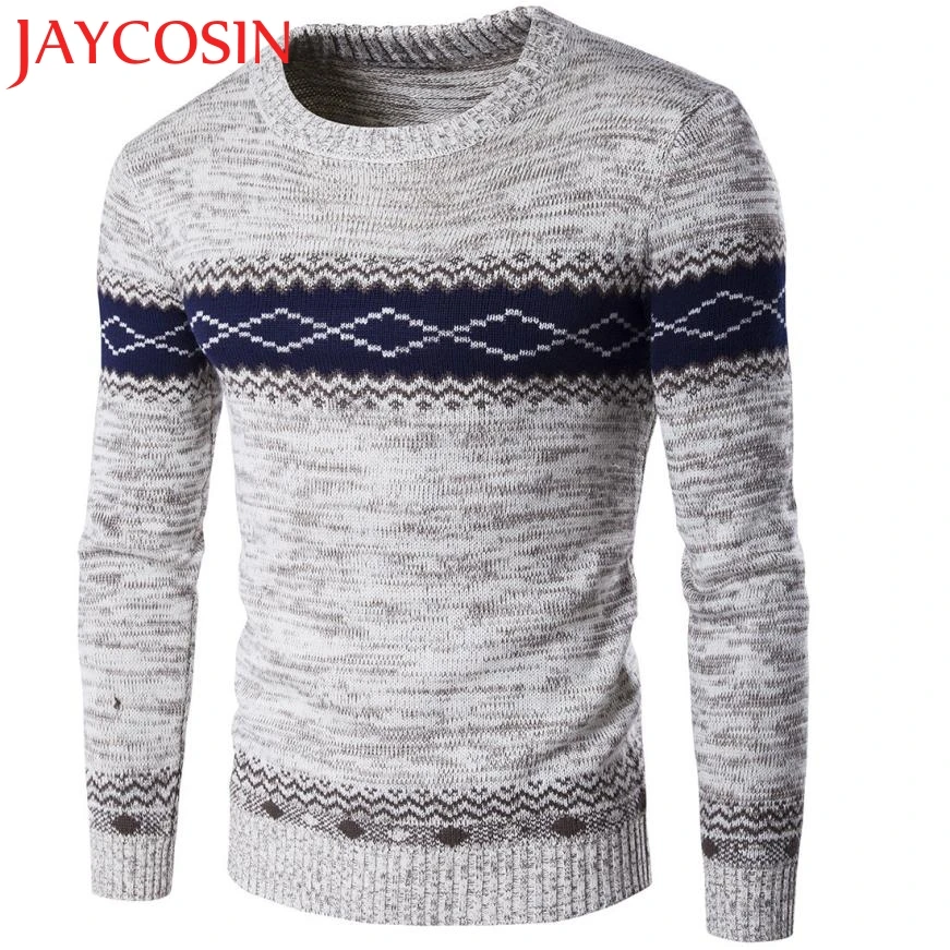 2017 New Fashion Winter Fall Men's Cotton blended Long Sleeve Casual Sweater Warm Knitting Pullover Wonderful Drop Shipping 901 | Женская