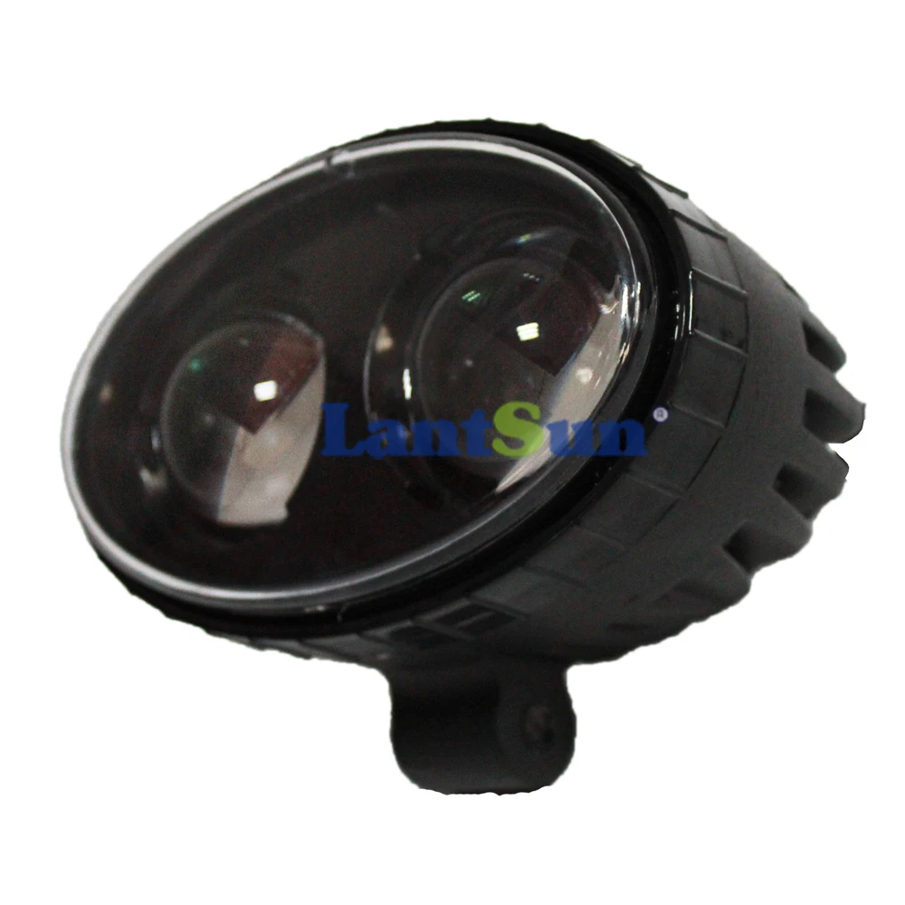 1 шт. светодиодный 6208B 8 Вт 5 дюйма точечный 800lm IP68 DC12V 24V Синий ппредупреждение о