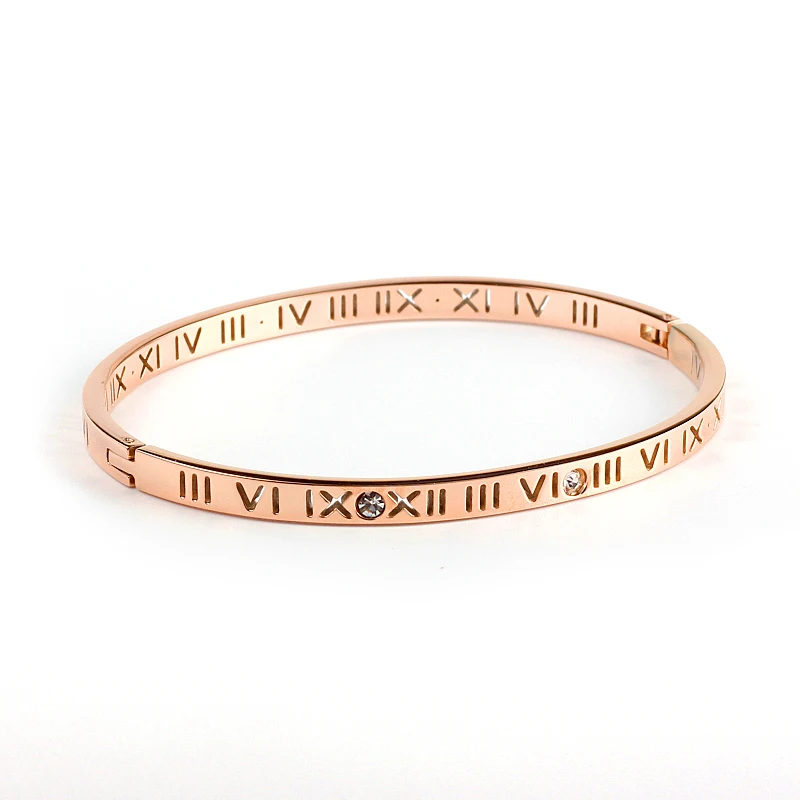 URSJEWELRY Элегантный браслет для Для женщин лучший подарок розовое золото Цвет