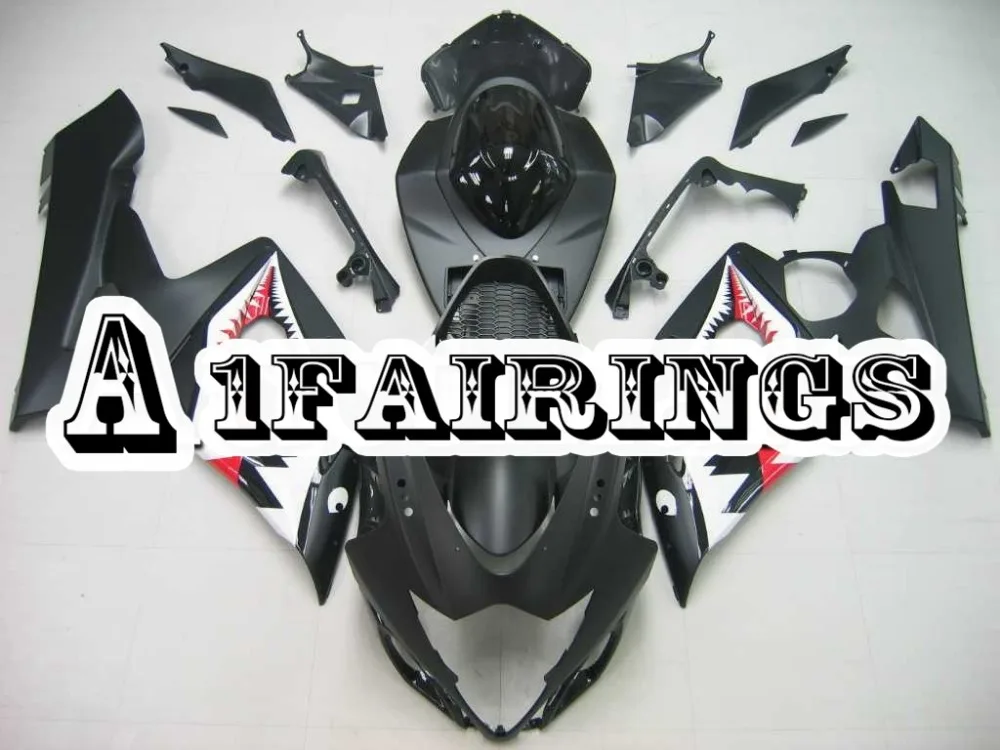 Shark Matte Black Red Motorcycle Full Fairings For Suzuki GSXR1000 K5 2005 2006 GSXR-1000 05 06 ABS Plastic Injection Bodyworks |