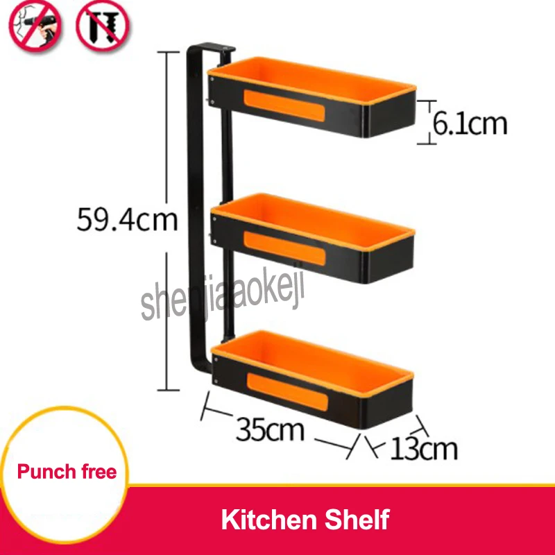 Kitchen Shelf Corner Rotation Spice Rack Multi-purpose Storage Rack Space Home Storage Collecte Appliances 1pc
Kitchen Shelf Corner Rotation Spice Rack Multi-purpose Storage Rack Space Home Storage Collecte Appliances 1pc