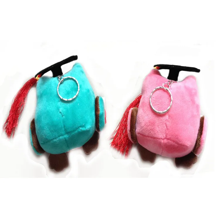 2pcs/lot Hot!!! 11cm Super Cute graduation wisdom Owl Plush Toys 2 Colors Soft Free Shipping gift | Игрушки и хобби