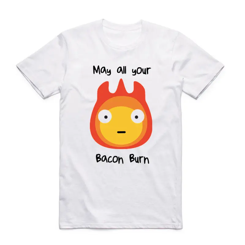 Мужская и женская футболка с принтом Миядзаки Хаяо модная летняя повседневная