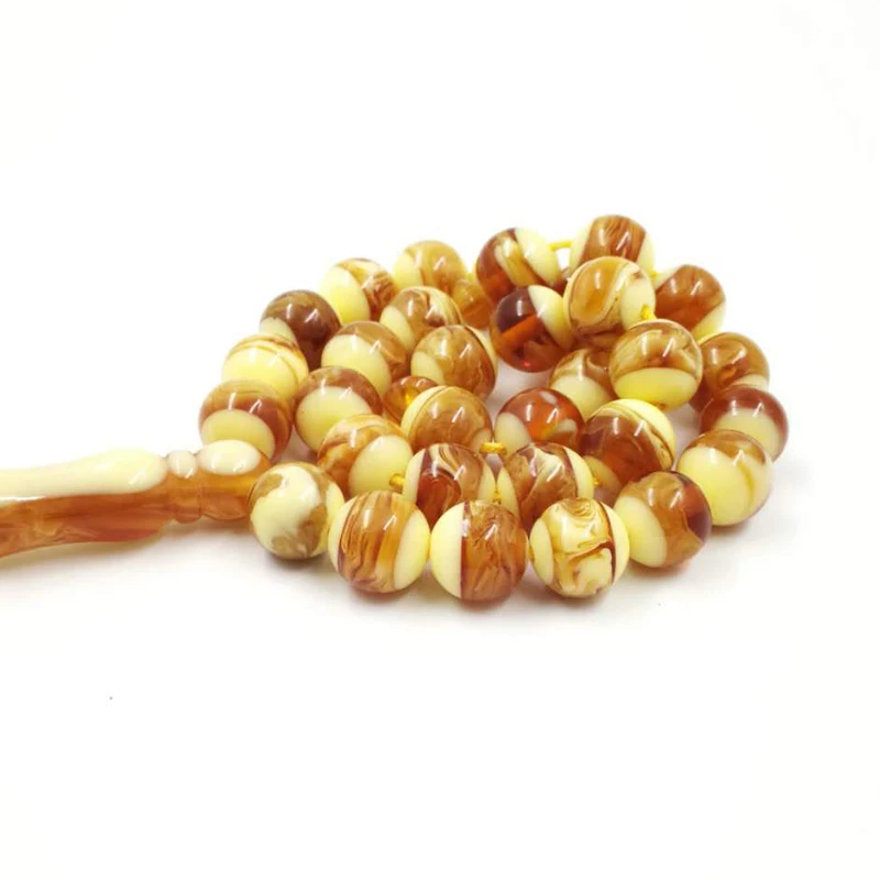 Турецкий Дизайн 33 бисера из смолы мусульманские ювелирные изделия специальный