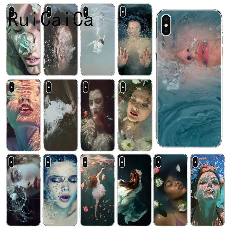 Чехол для телефона RuiCaiCa Great art эстетическое дыхание Подводное масло Корпус iPhone 6S
