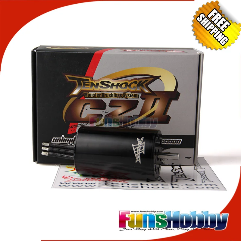 Cod.TS-CZII2240 Tenshock 6-полюсный бесщеточный двигатель чемпиона мира CZ2240 | Игрушки и хобби