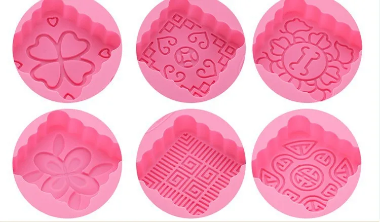 Silicone Square mooncake China pattern Chocolate Soap Pudding Jelly Candy Ice Cookie Biscuit Mold Mould Pan Bakeware Wholesales | Дом и сад