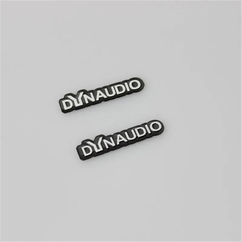 6X динамик DYNAUDIO алюминиевая 3D наклейка труба гудок звуковые буквы наклейки