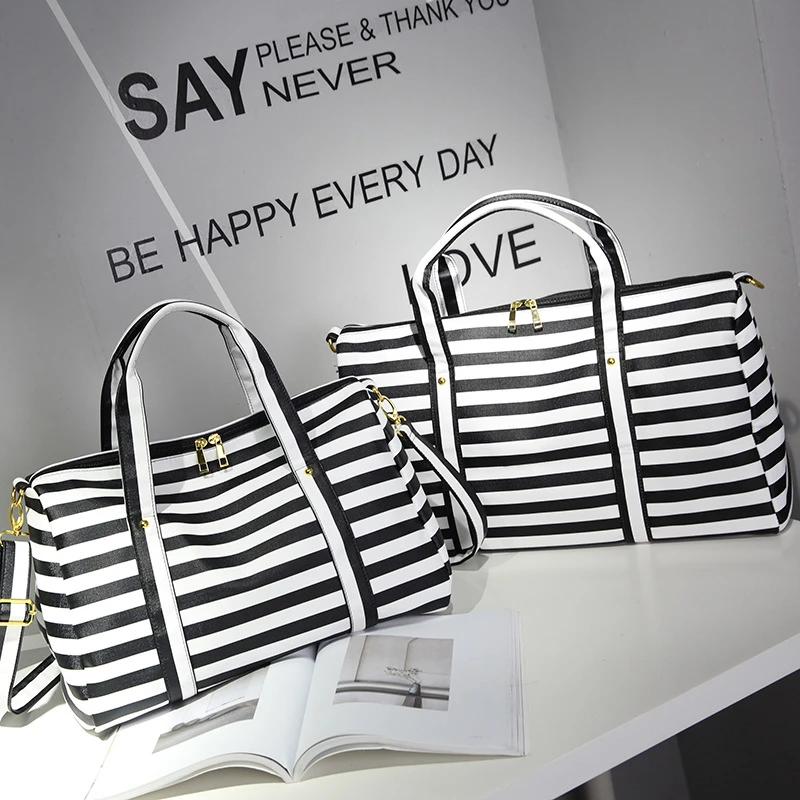 

SGARR Large Women PVC Handbags Travel Bag High Quality Waterproof Ladies Pillow Shoulder Bag Fashion Casual Female Big Tote Bags